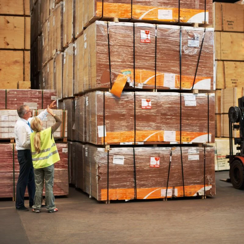 Inexpensive wooden pallets