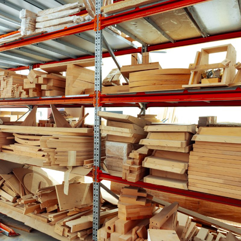 Wooden Pallets Transforming Garage Storage